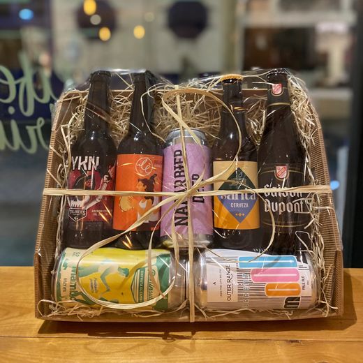 Cesta de Regalo: 7 Cervezas