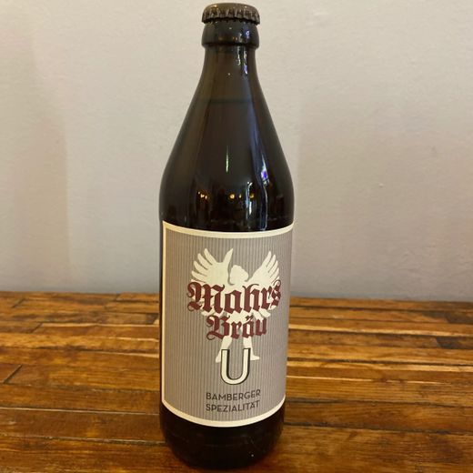Mahrs Brau aU Ungespundet Naturtrüb