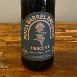 Pinta Barrel Brewing Descent
