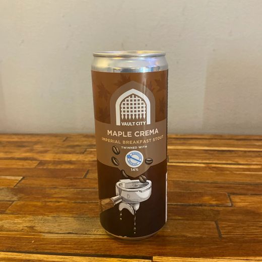 Vault City Maple Crema Imperial Breakfast Stout